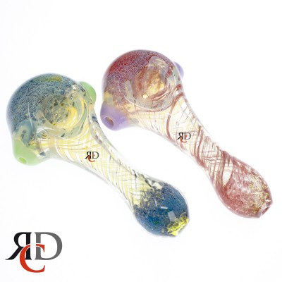 GLASS PIPE SWIRL ART HEAVY GP5603 1CT GLASS PIPE SWIRL ART HEAVY GP5603 1CT